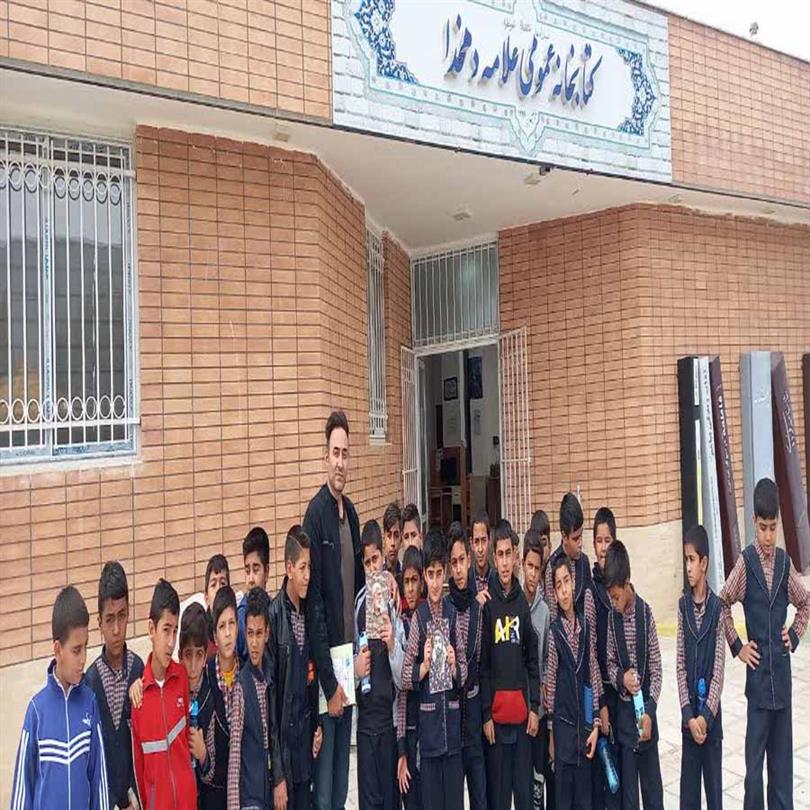 بازدید از کتابخانه-آذر 1402