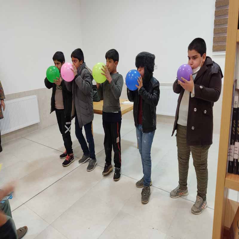 اجرای مسابقه بمناسبت هفته کتاب و کتابخوانی